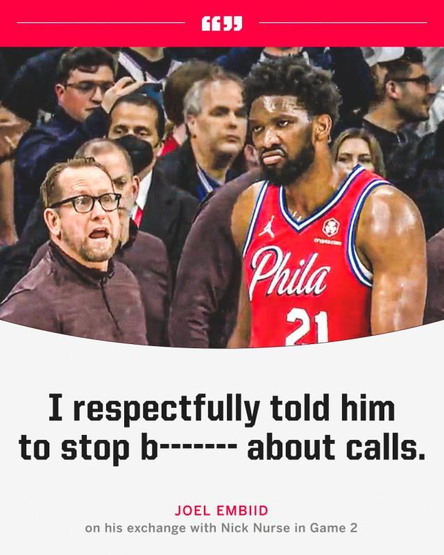 凯发k8国际-两战25罚引纳斯不满 恩比德：下一场我会打得更凶！